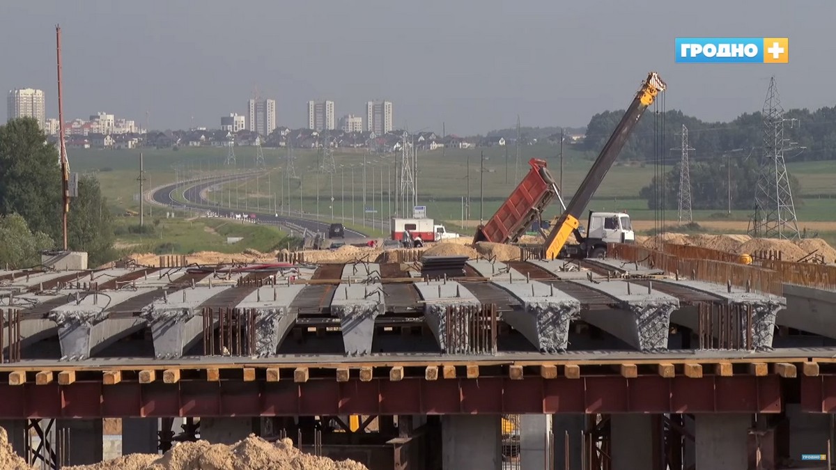 Строительство объездной возле АЗОТа теперь в круглосуточном режиме. Что успели сделать?