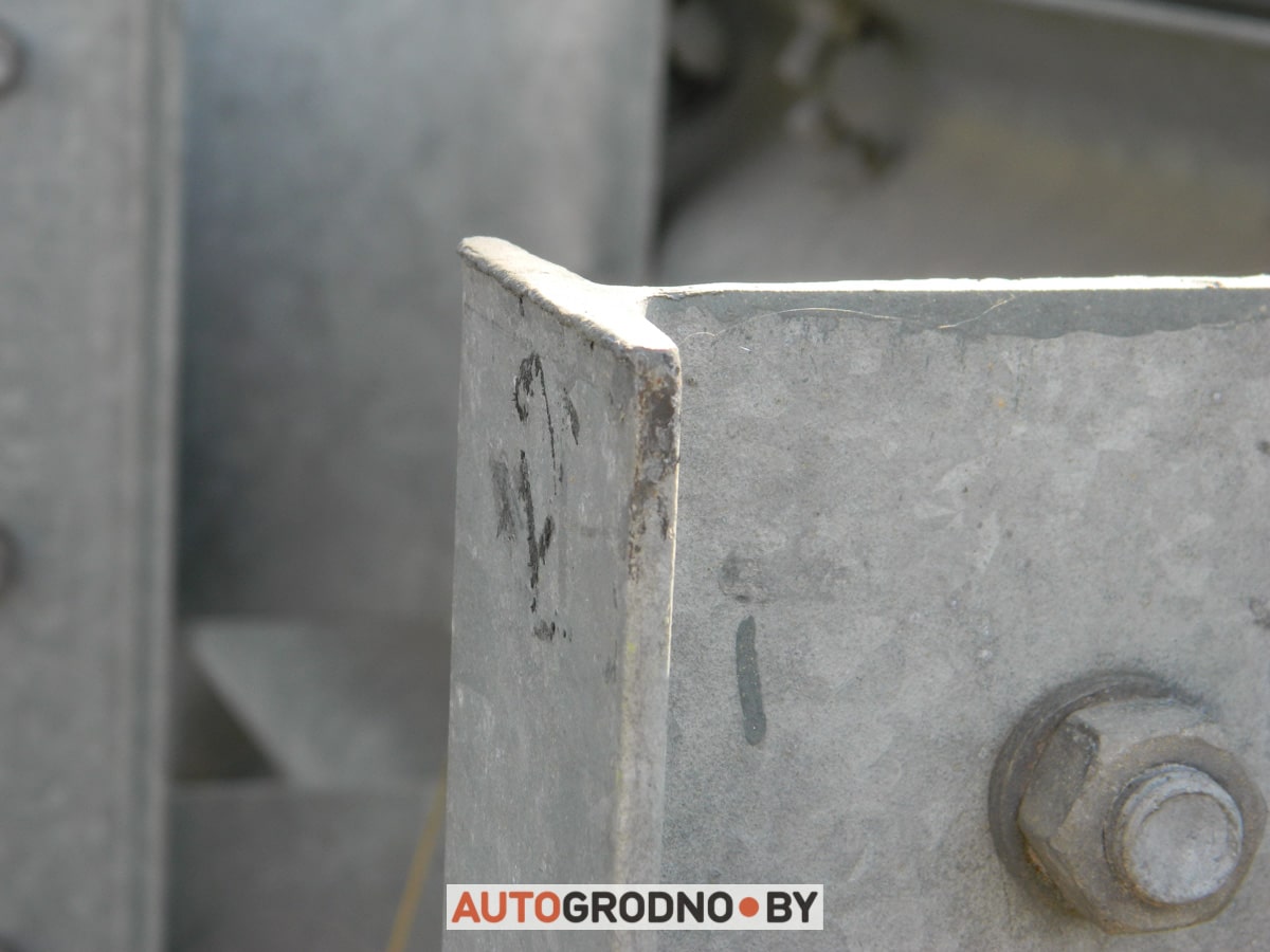 Опасная велодорожка в Гродно в сторону Восточного моста