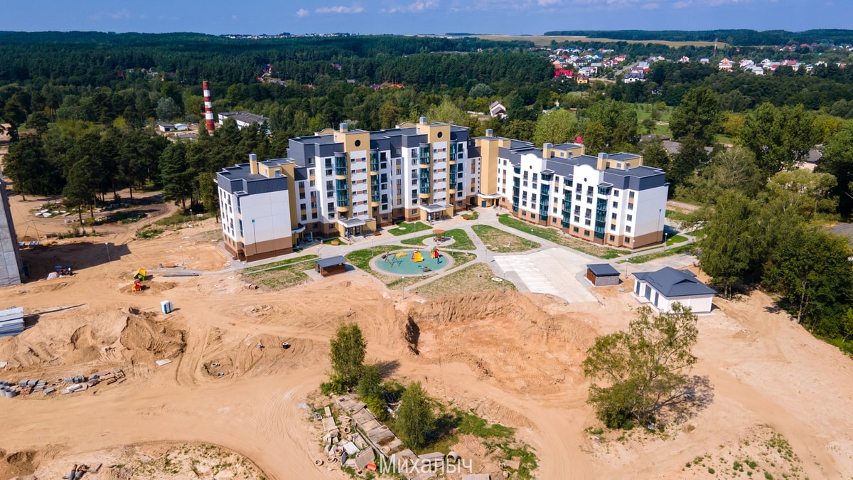 Что сейчас строят в Гродно? Смотрим с неба на основные стройки города