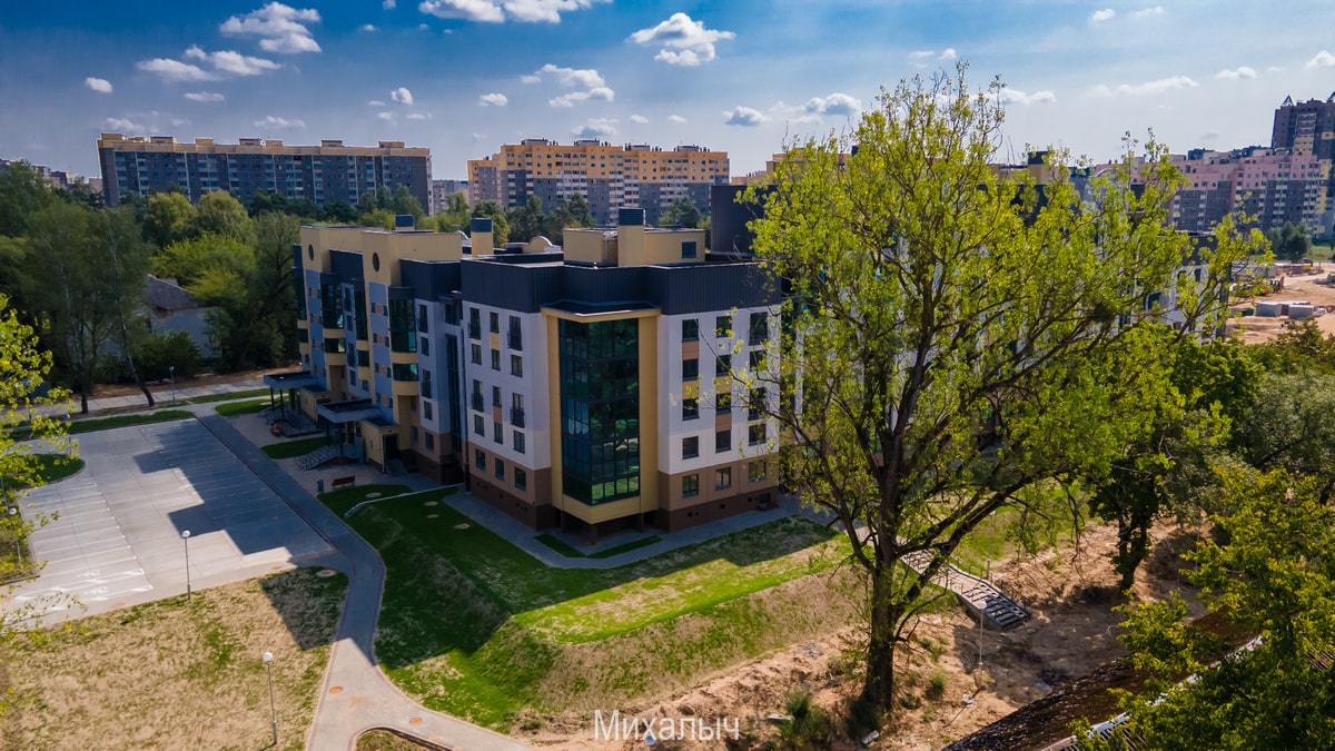 Что сейчас строят в Гродно? Смотрим с неба на основные стройки города