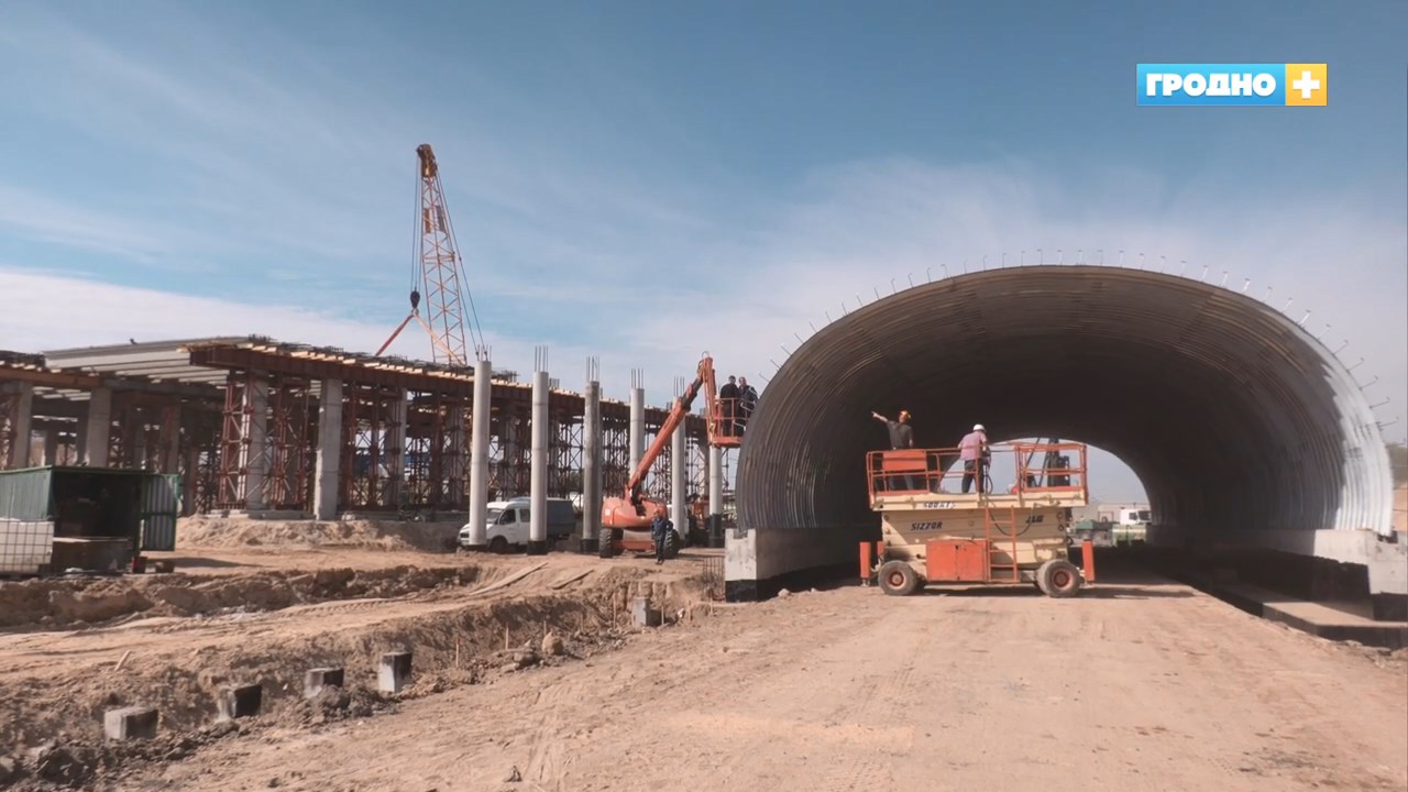 Строители показали тоннель новой объездной Гродно, по которому мы поедем уже через 2 месяца