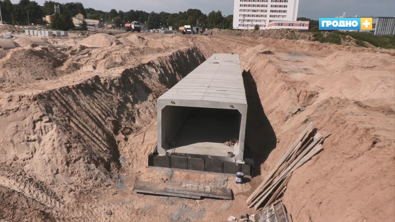 Строители показали тоннель новой объездной Гродно, по которому мы поедем уже через 2 месяца