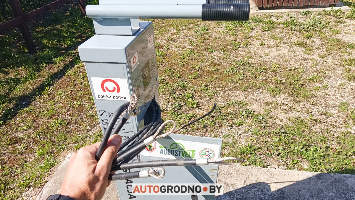 Веломаршрут августовский канал Гродно схема