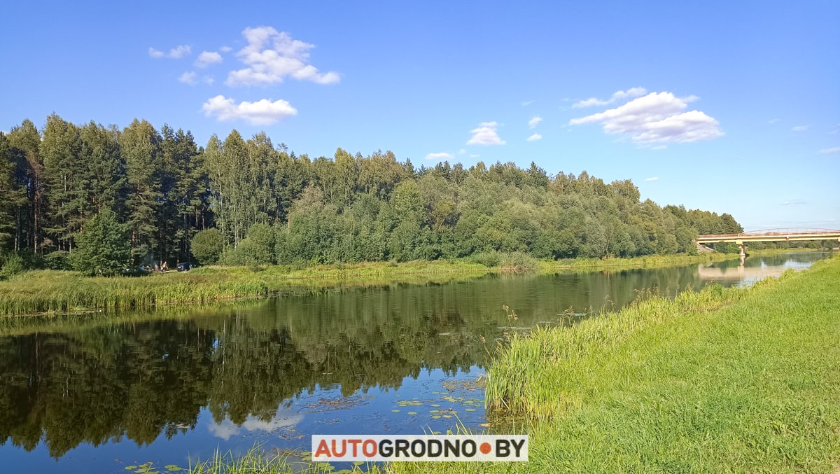 Веломаршрут августовский канал Гродно схема