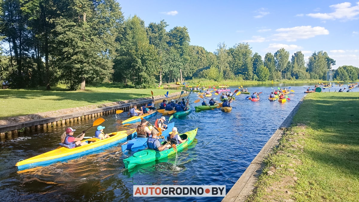 Веломаршрут августовский канал Гродно схема