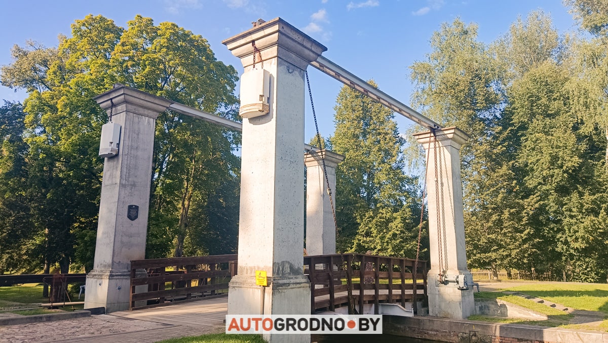 Веломаршрут августовский канал Гродно схема