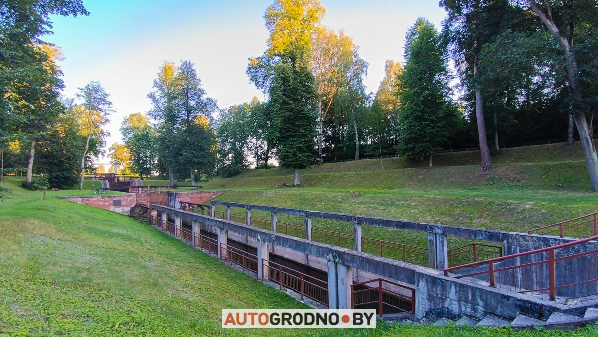 Веломаршрут августовский канал Гродно схема