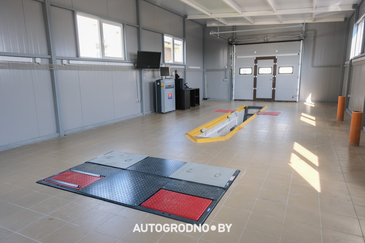 Автосервис УКС Гродно на улице Гаражной