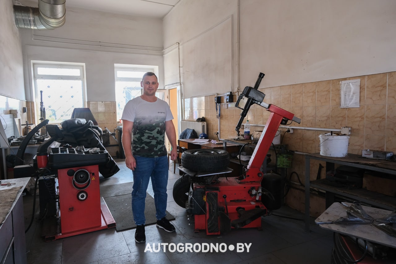 Автосервис УКС Гродно на улице Гаражной