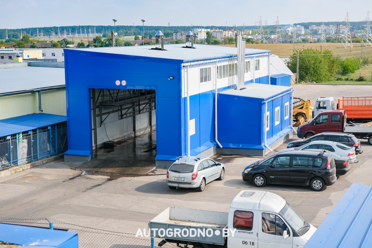 Автосервис УКС Гродно на улице Гаражной