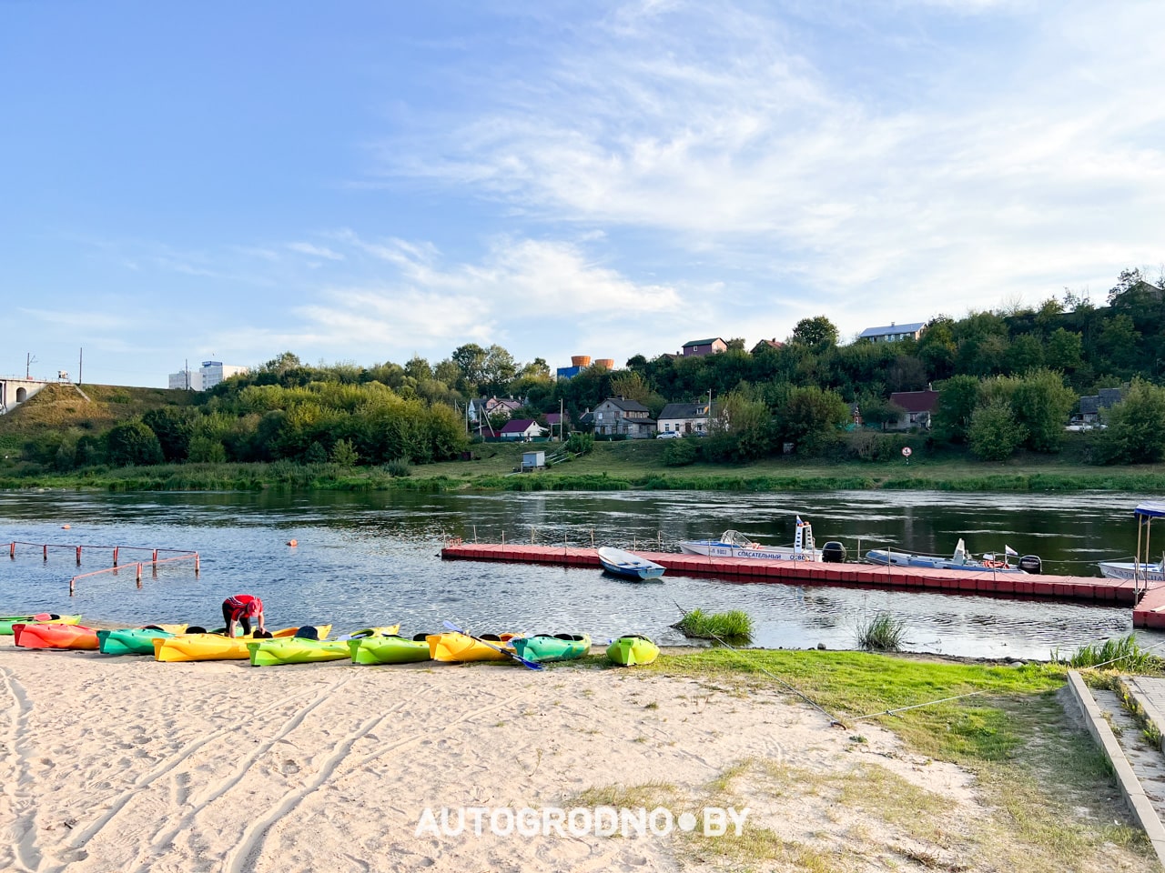Сплавы на байдарках по Неману в Гродно