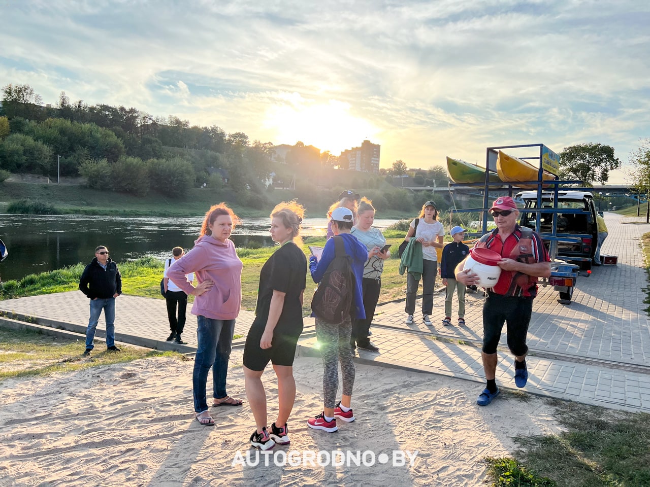 Сплавы на байдарках по Неману в Гродно