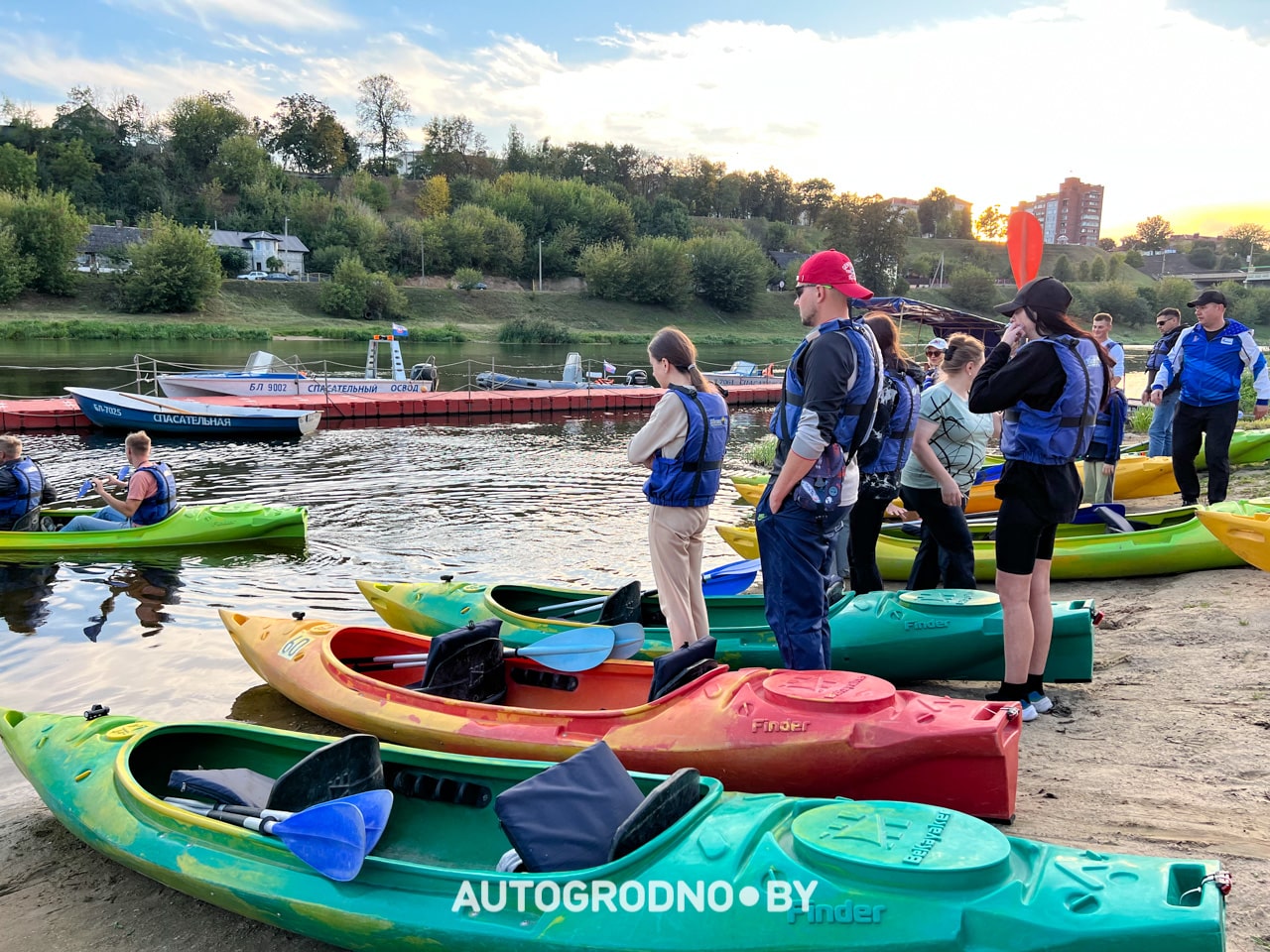 Сплавы на байдарках по Неману в Гродно