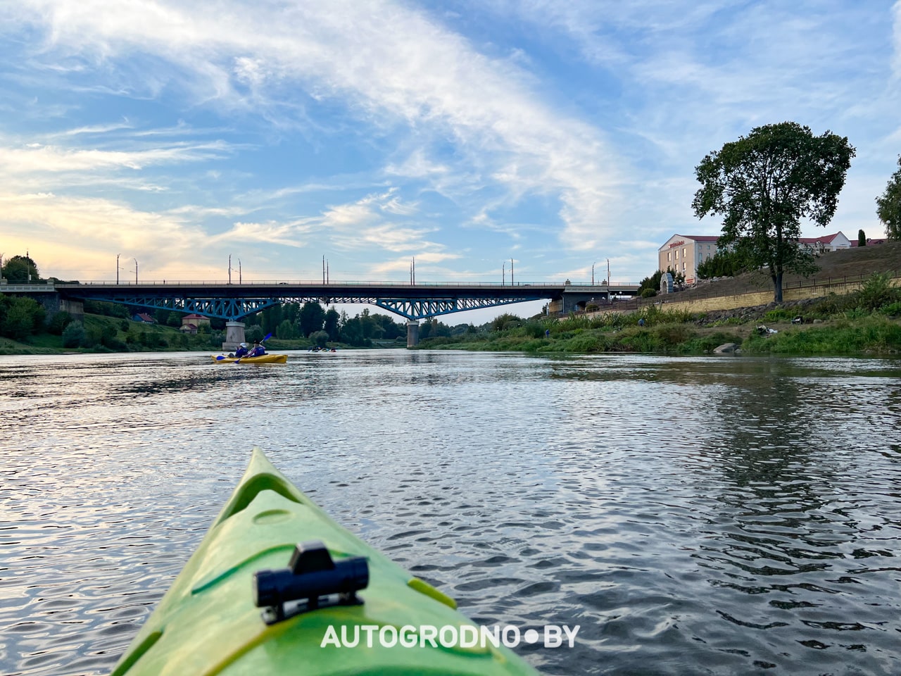 Сплавы на байдарках по Неману в Гродно