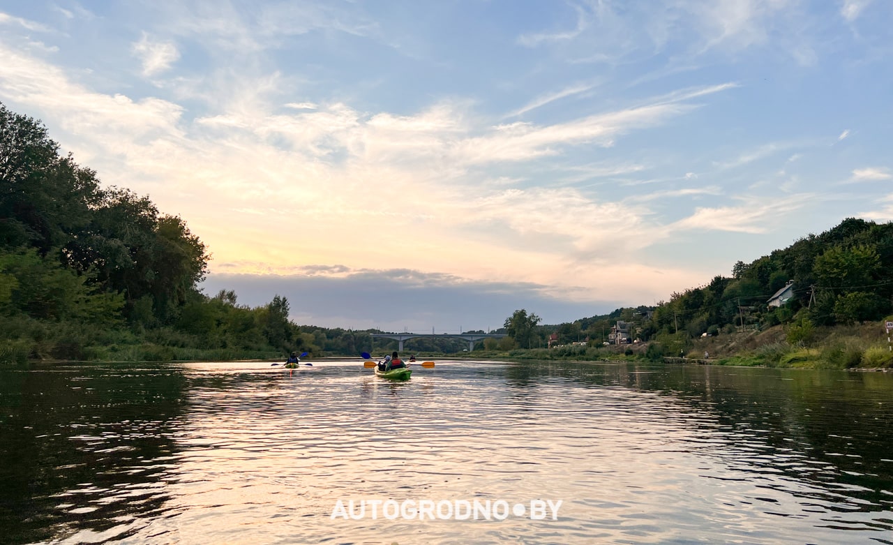 Сплавы на байдарках по Неману в Гродно