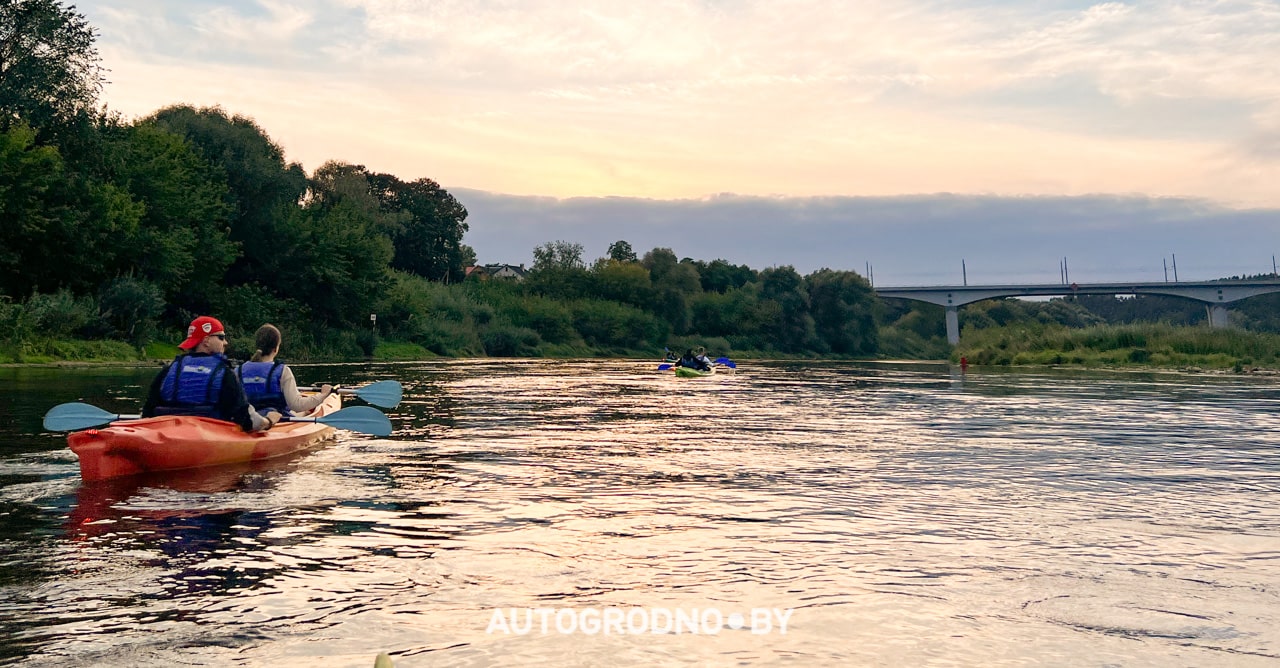 Сплавы на байдарках по Неману в Гродно