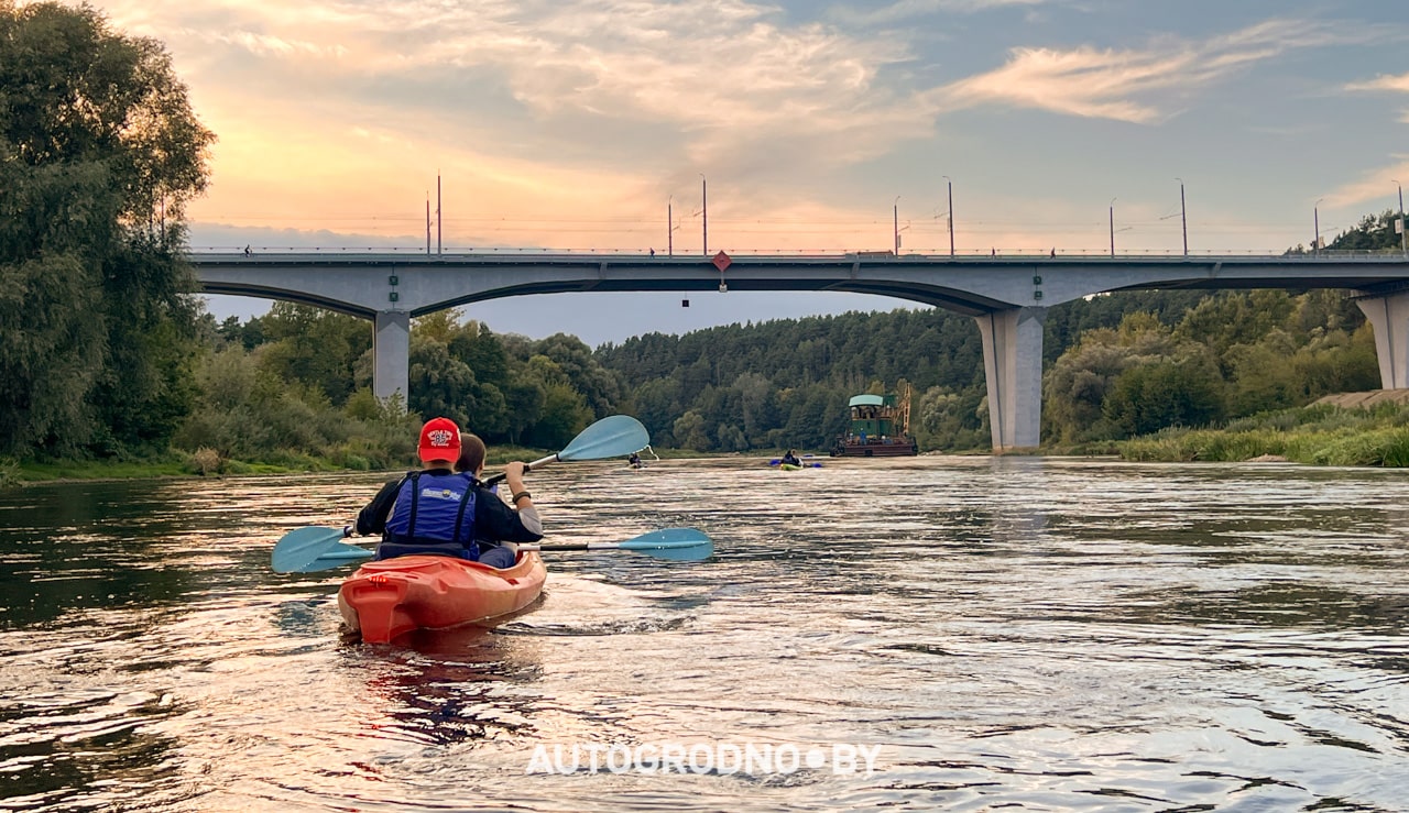 Сплавы на байдарках по Неману в Гродно