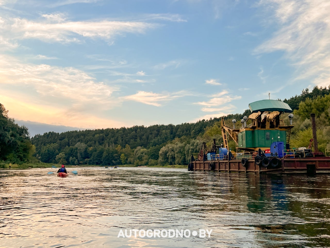 Сплавы на байдарках по Неману в Гродно