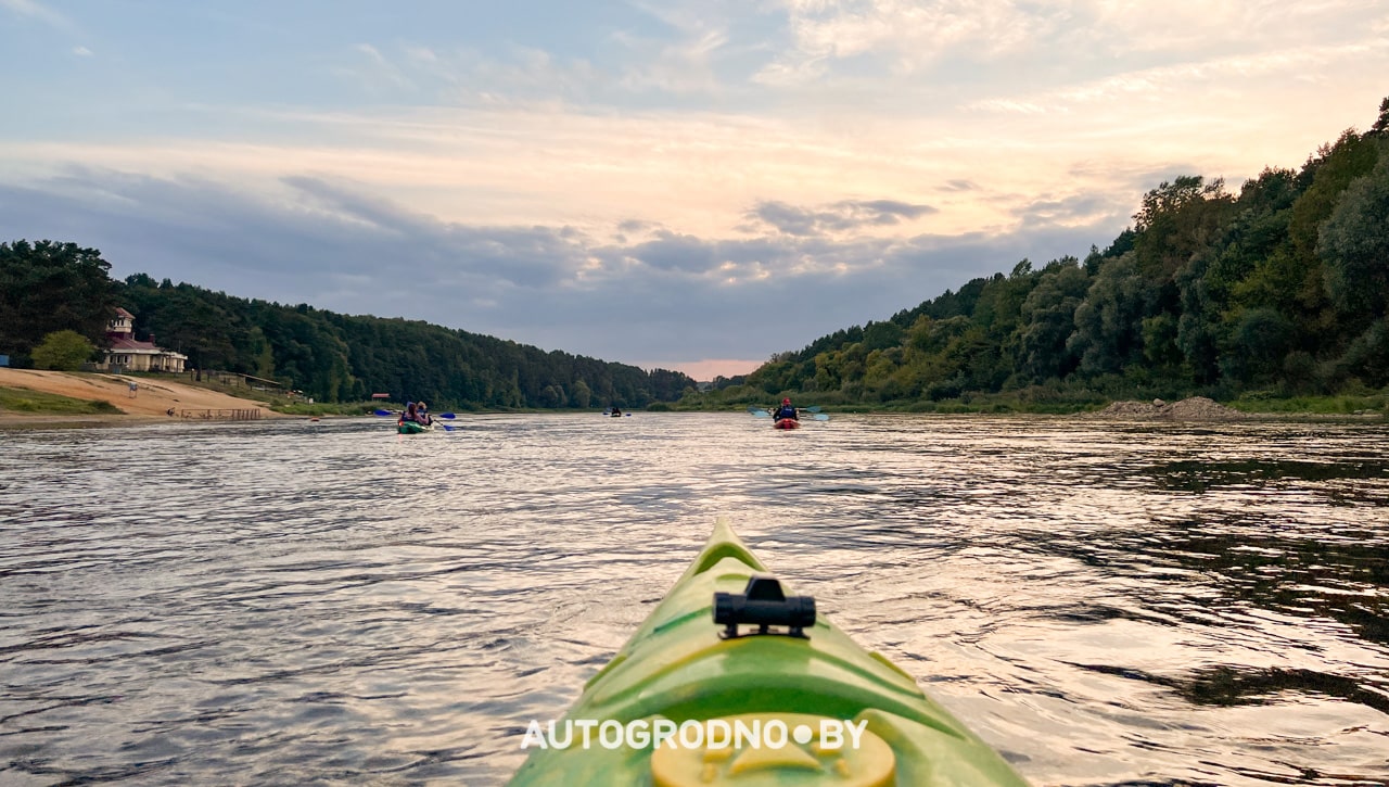 Сплавы на байдарках по Неману в Гродно