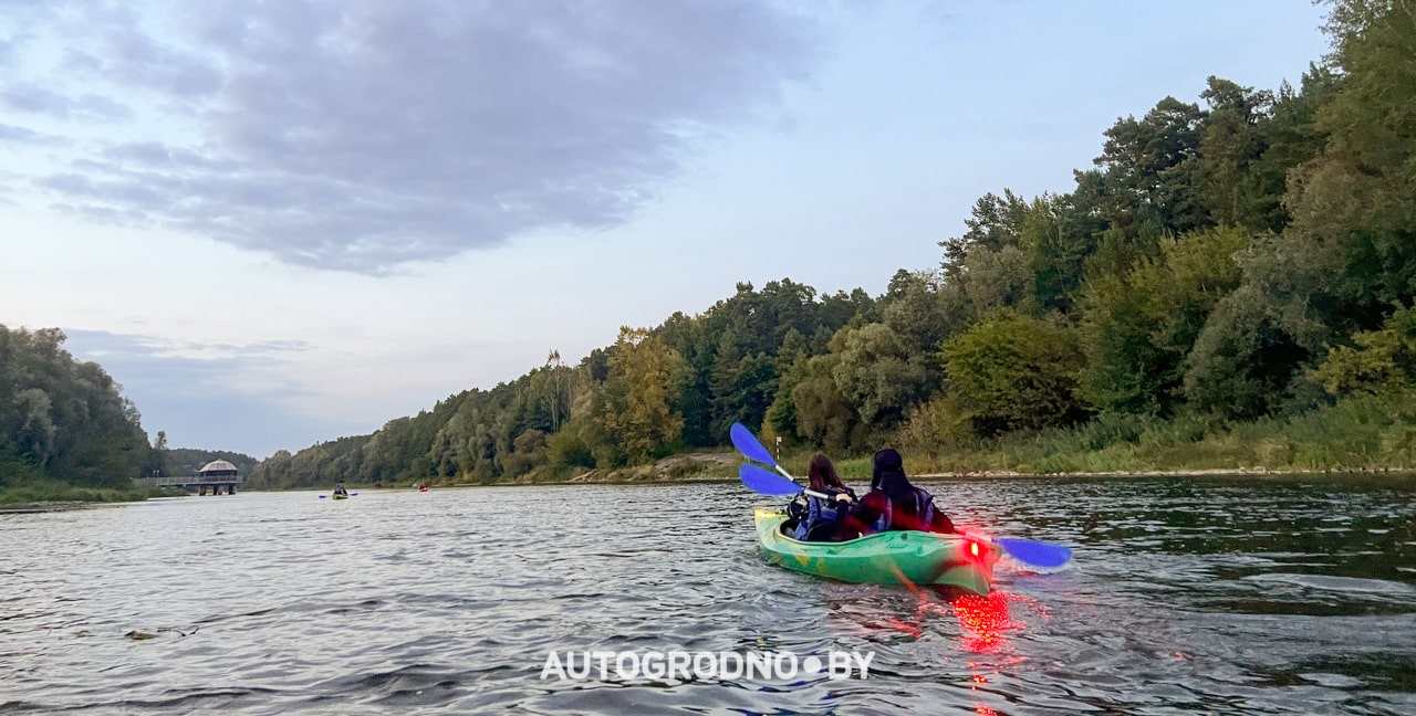 Сплавы на байдарках по Неману в Гродно