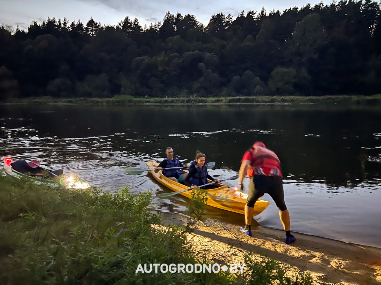 Сплавы на байдарках по Неману в Гродно