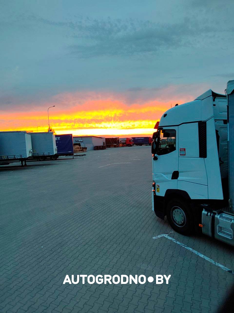 Работа на грузовике фура Европа