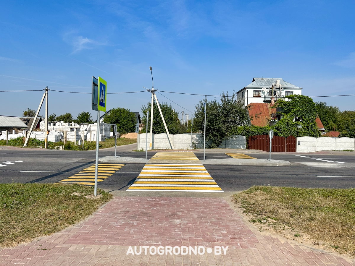В Гродно установили новые лежачие полицейские
