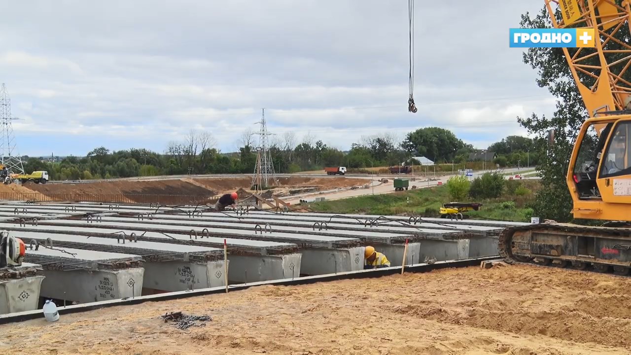 Объездная дорога Гродно - путепровод Озерское шоссе