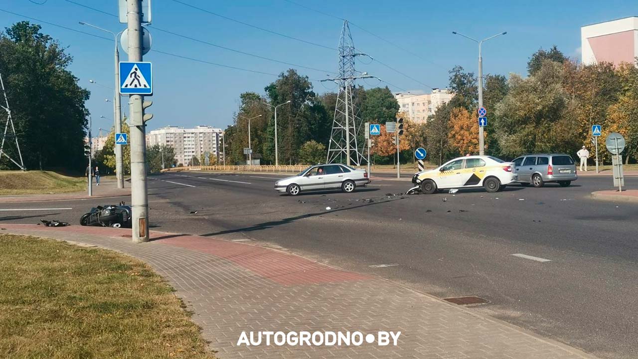 Авария ДТП Скутер Гродно Ольги Соломовой