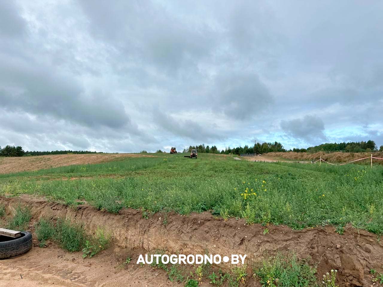 Гоночная трасса для автокроса в Гродно