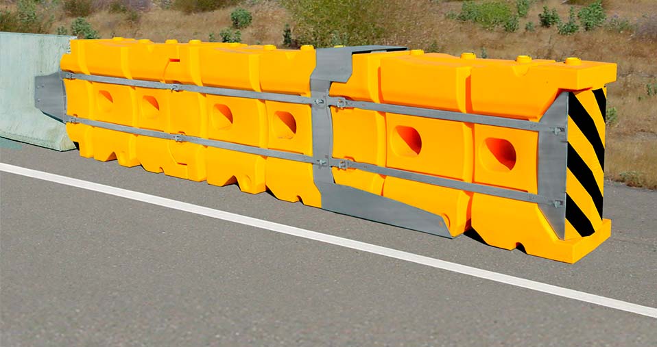 Защитные ограждения на дорогах США