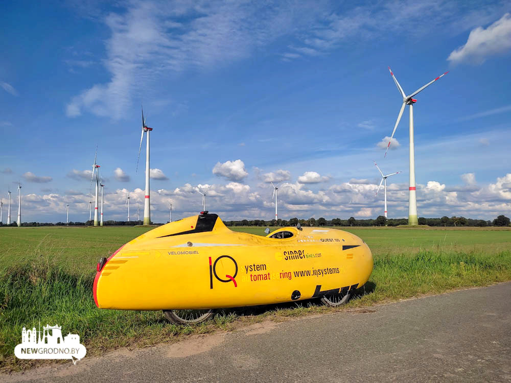 Вернулся домой в Гродно Беларусь на веломобили через всю Европу