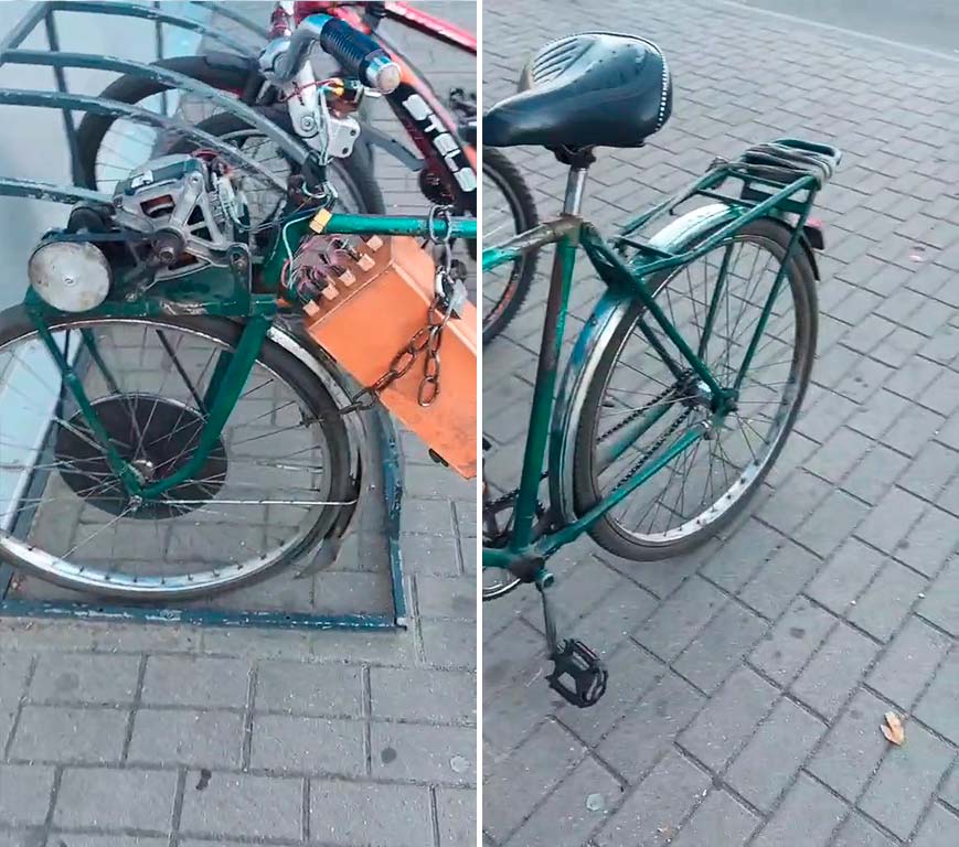 Белорус изобрел электровелосипед и сломал голову пользователям Tik Tok