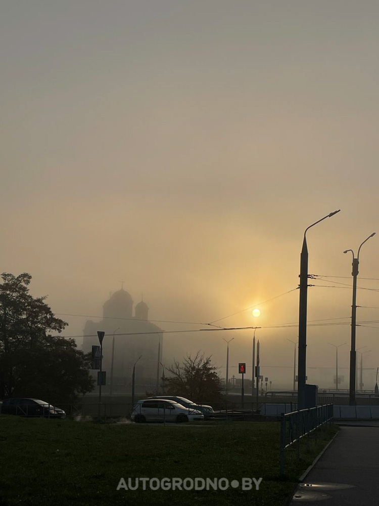 Каким сегодня увидел Гродно оператор башенного крана
