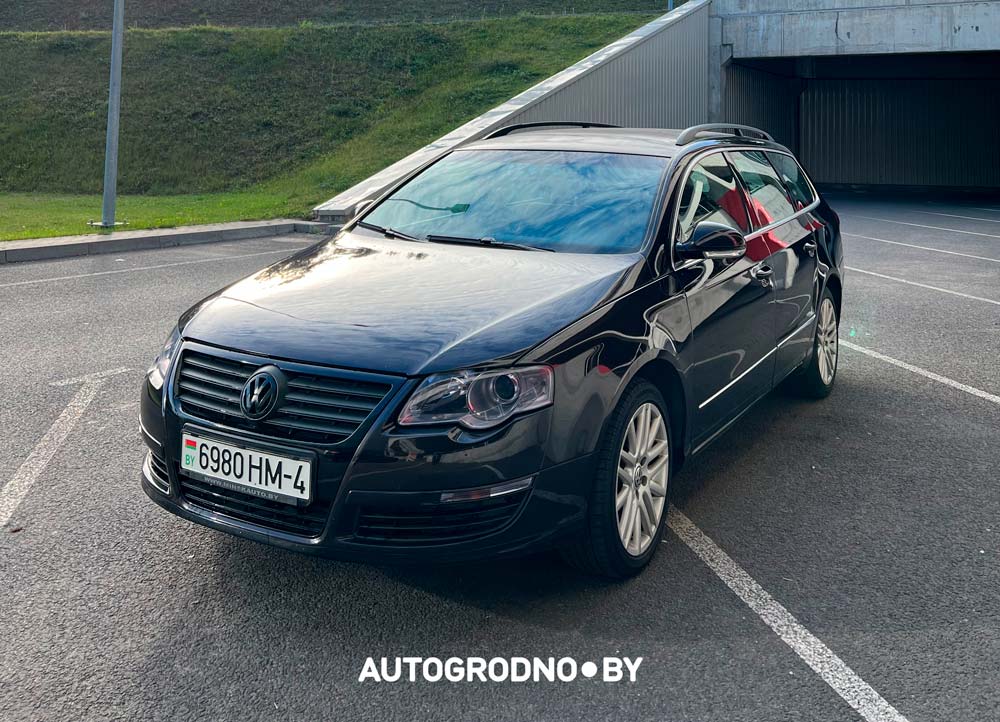 Ржавый Фольксваген Пассат в Беларуси