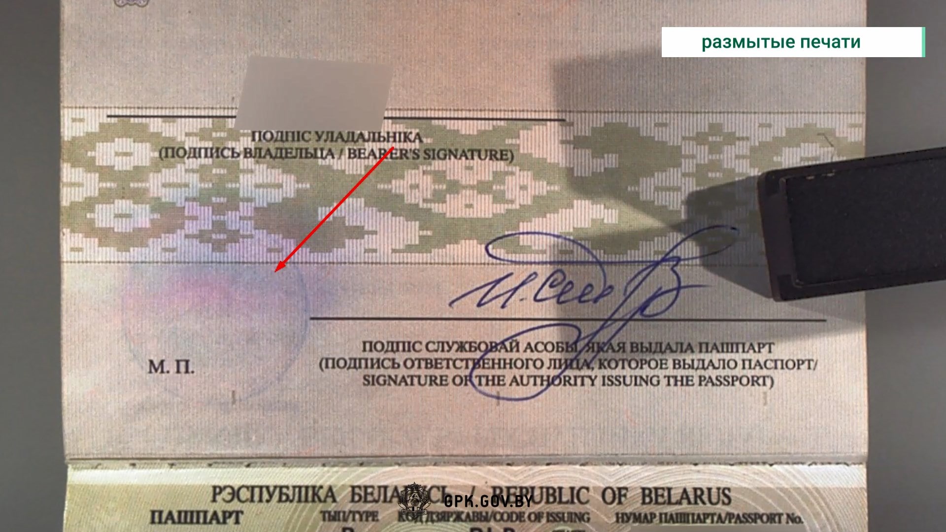 Проверьте свой паспорт. Вот как выглядят те, с которыми не пропускают через границу белорусские пограничники