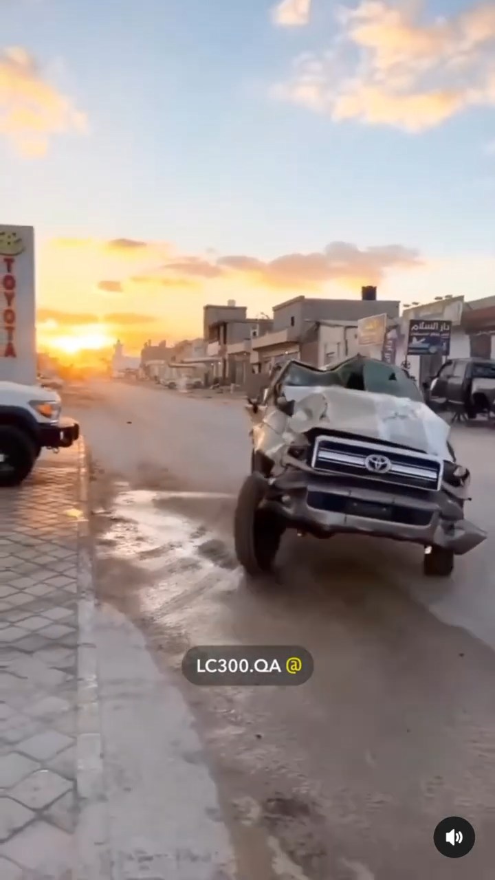 Toyota Land Cruiser упала с горы, но уберегла водителя и сама доехала до сервиса