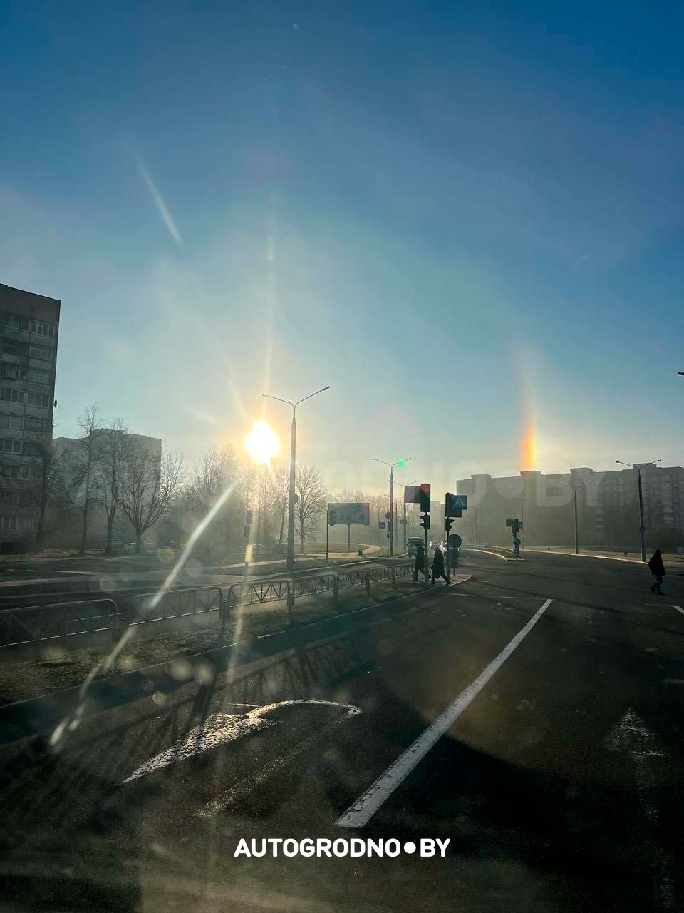 Гало в Гродно Белаусь