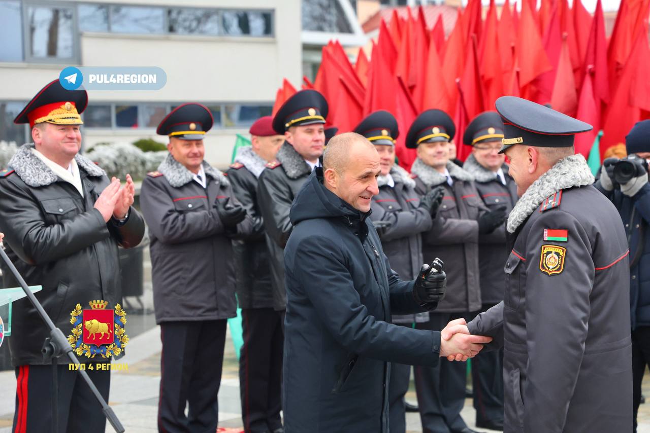 Милиция Гродно получила 49 новых автомобилей