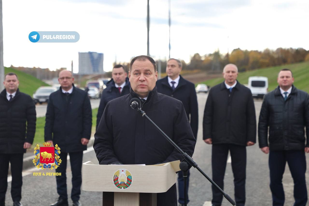 В Гродно официально открыли развязку у Озерского шоссе и дорогу от АЗОТа