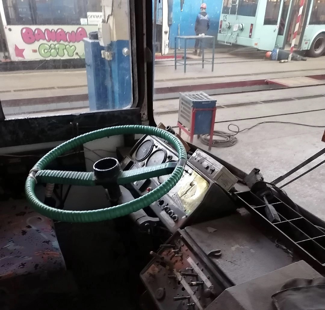 Старейший ретро-троллейбус Гродно планируют снова вывести на улицы Гродно ЗиУ-682В-012