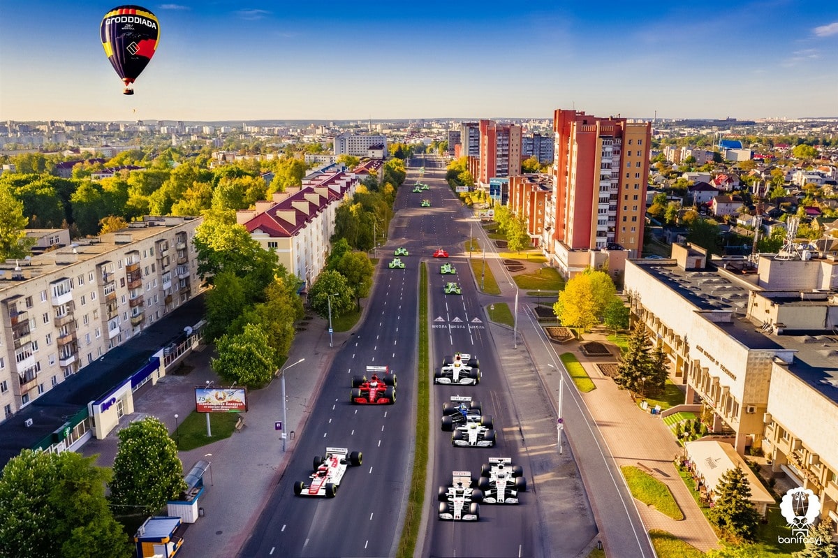 Гродно через нейросеть и искусственный интеллект