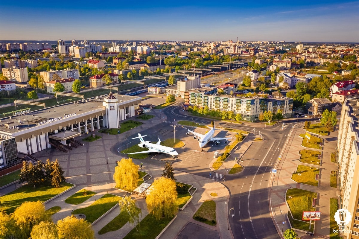 Гродно через нейросеть и искусственный интеллект