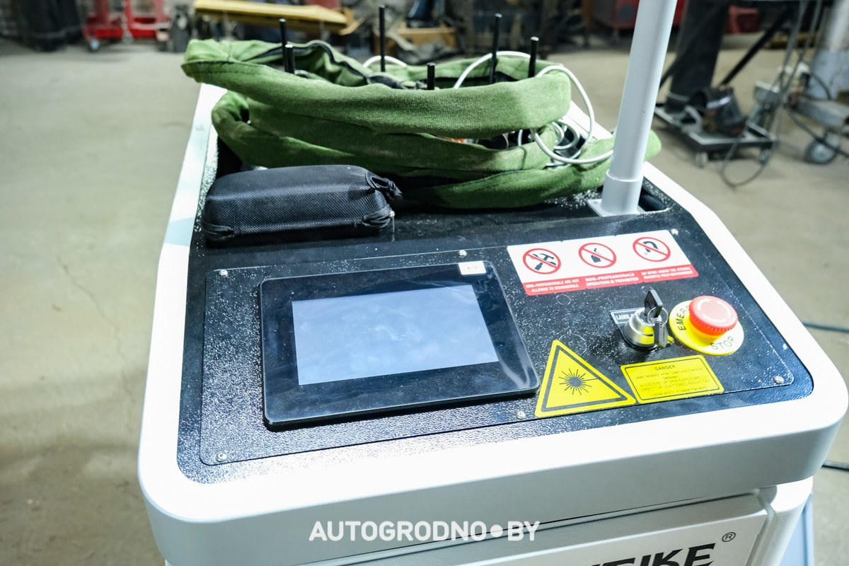 Лазер для сварки металла и чистки ржавчины в Гродно