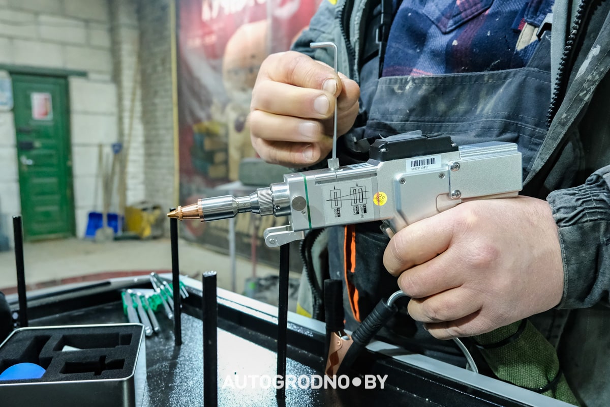 Лазер для сварки металла и чистки ржавчины в Гродно