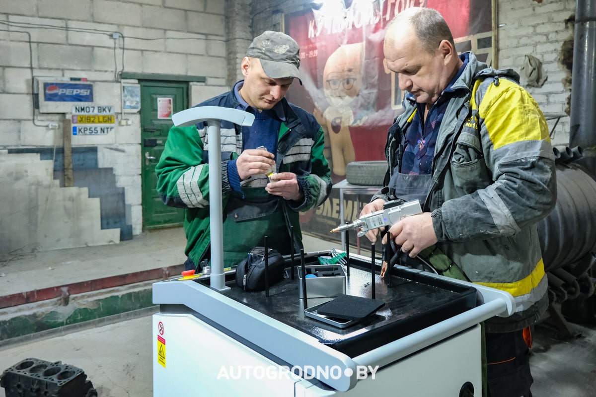 Лазер для сварки металла и чистки ржавчины в Гродно