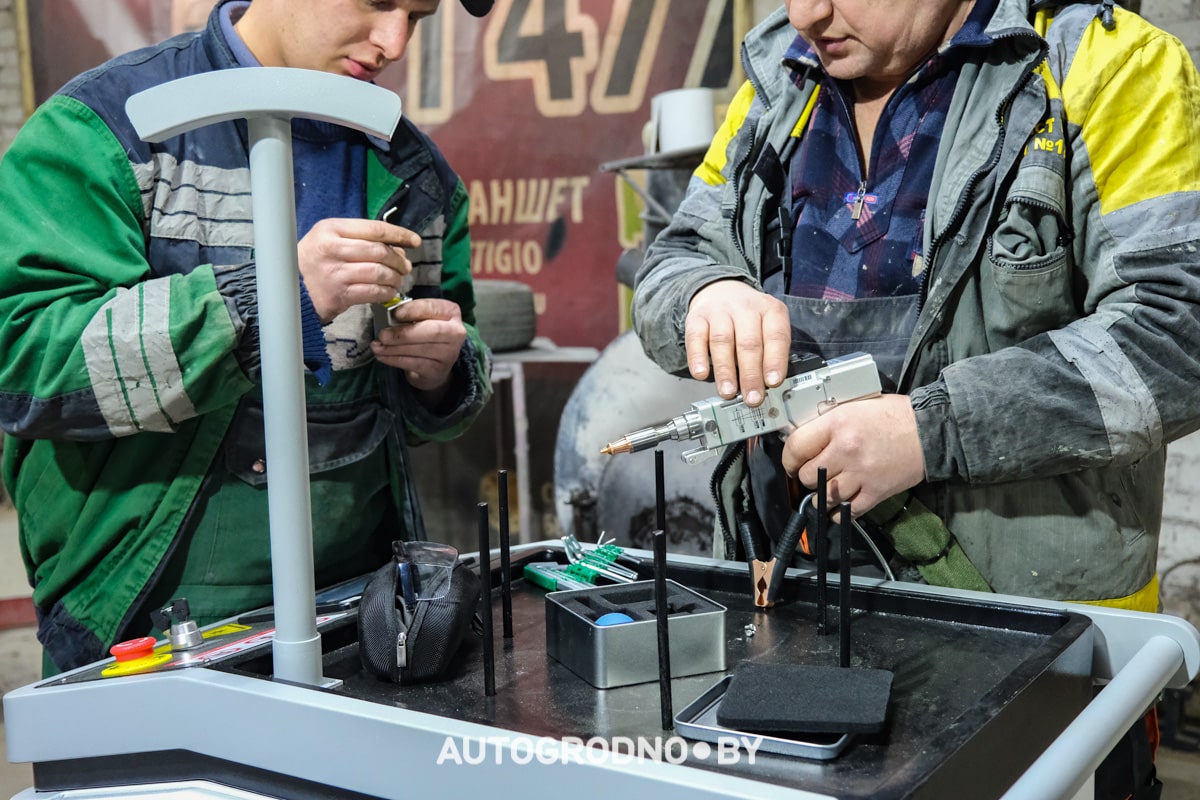 Лазер для сварки металла и чистки ржавчины в Гродно