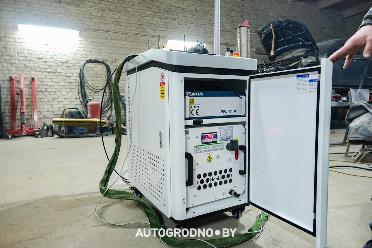 Лазер для сварки металла и чистки ржавчины в Гродно