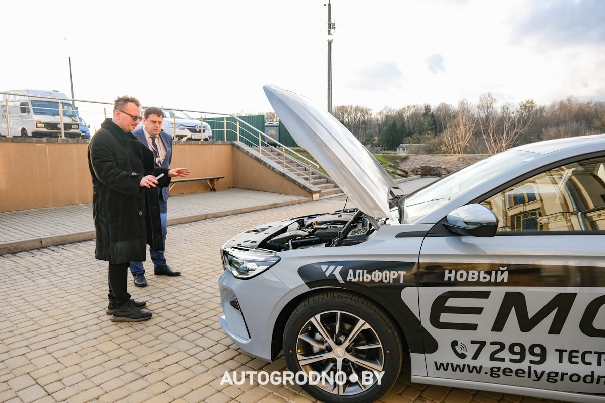 new Geely Emgrand 2024 в Гродно