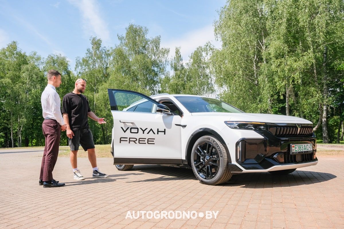 Voyah Free Pro в Гродно - новый автосалон - обзор и тест-драйв